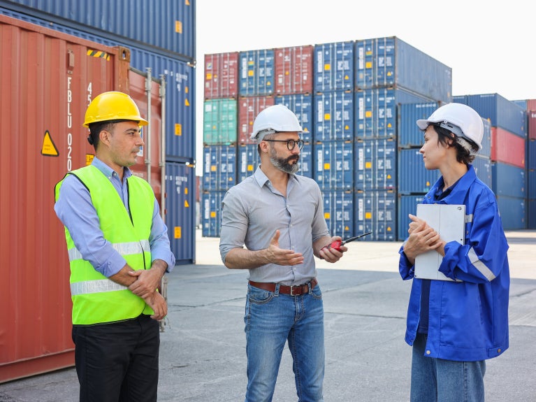 People in hard hats