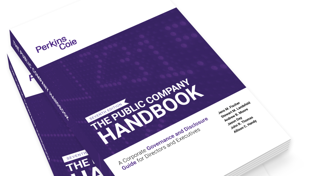 stack of Public Company Handbooks