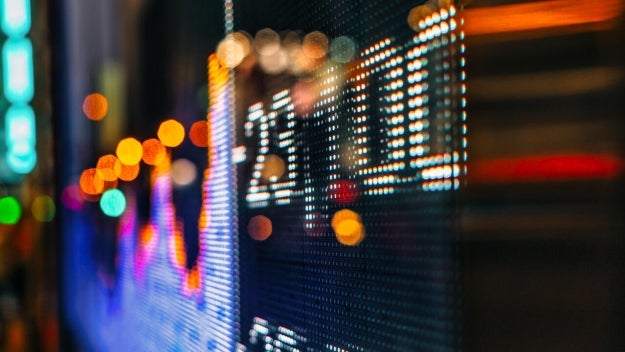 Digital stock ticker