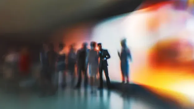 Employees Talking